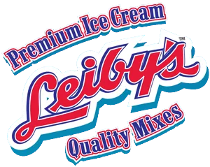 Leiby's Premium Ice Cream Quality Mixes logo for wholesale food distributors and ice cream manufacturers in the foodservice industry.